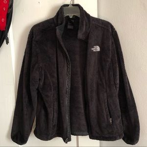 The North Face Soft Black Zip-Up Jacket